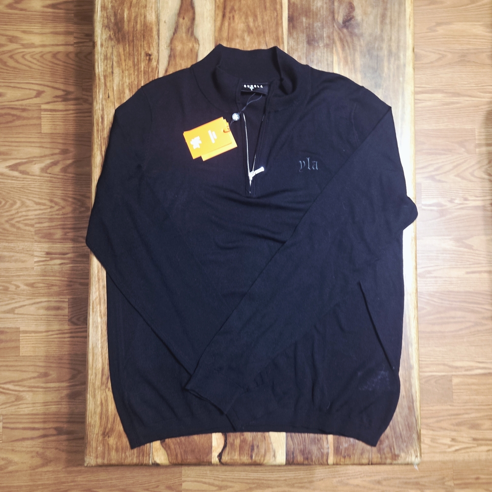 YoungLA Men's Lightweight Black Longsleeve